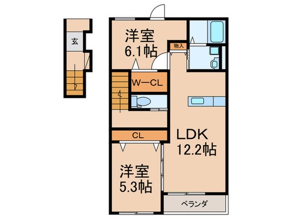 collonの物件間取画像